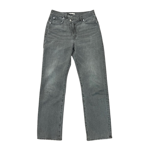 Madewell The '90s Straight Jean in Burwick Wash: Cross-Tab Edition - Picture 3 of 6